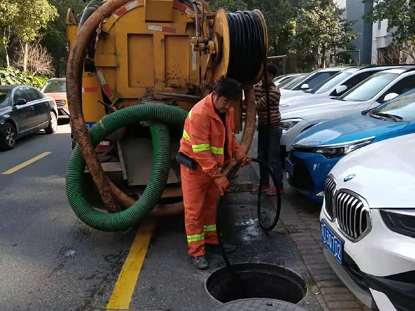 大涌镇排污管道清淤